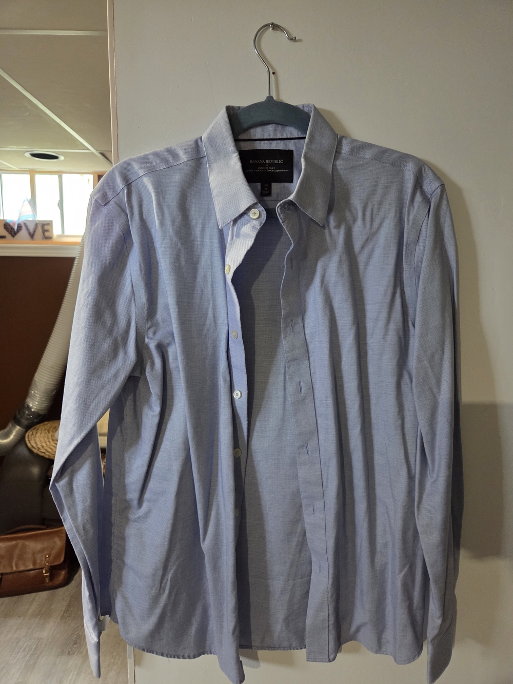 Banana Republic Sky Blue Men's Dress Shirt